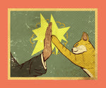 High Five Cat